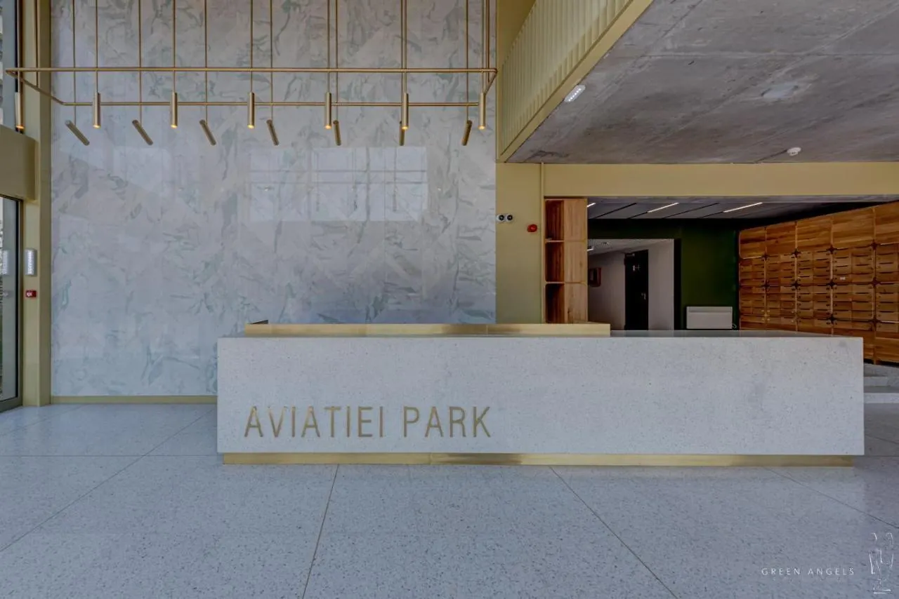 Apartment Brooklyn Studio - Aviatiei Park - Netflix - Parking Bucharest