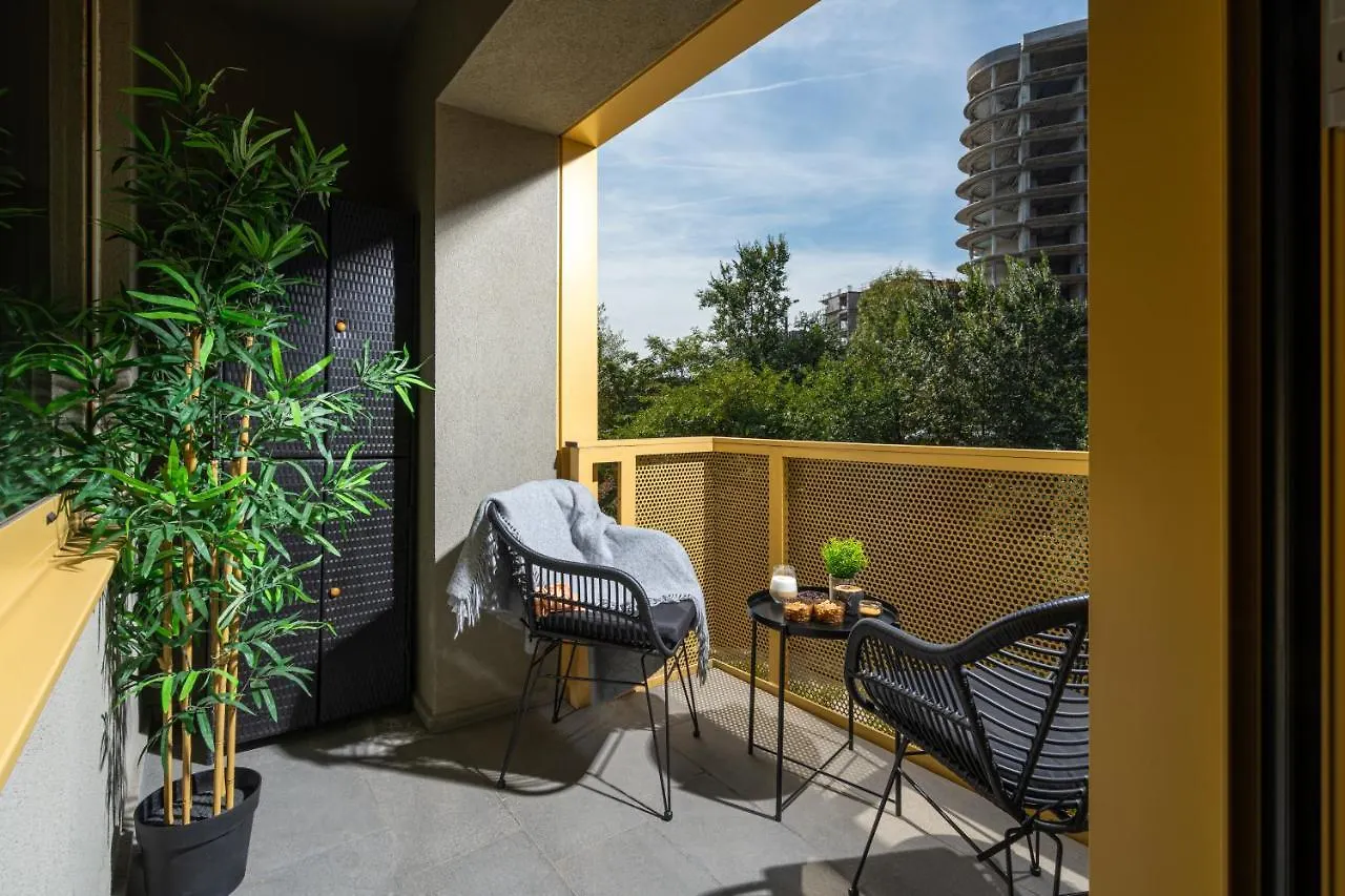 Apartment Brooklyn Studio - Aviatiei Park - Netflix - Parking Bucharest Romania