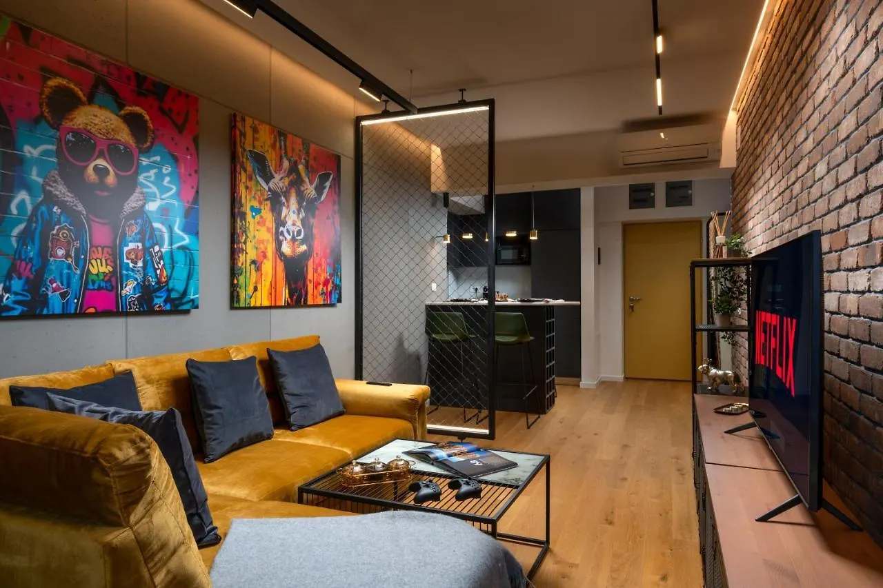 Apartment Brooklyn Studio - Aviatiei Park - Netflix - Parking Bucharest